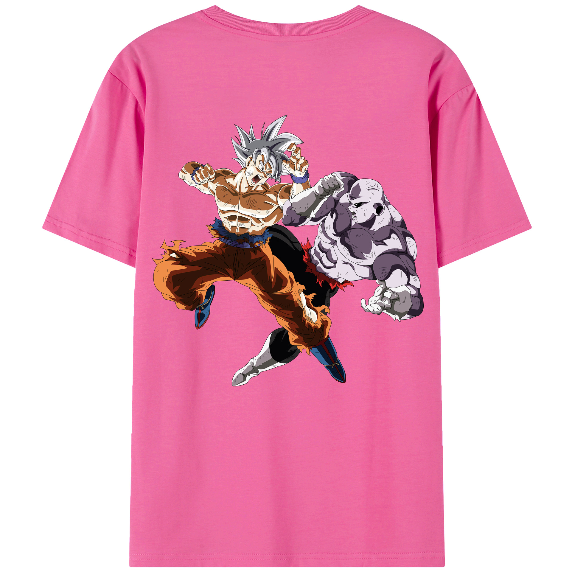 （画像用） ドラゴンボール 孫悟空（そん ごくう）Son Goku カカロット DRAGON BALL Kakarotto レディース半袖Tシャツ(バックプリント)